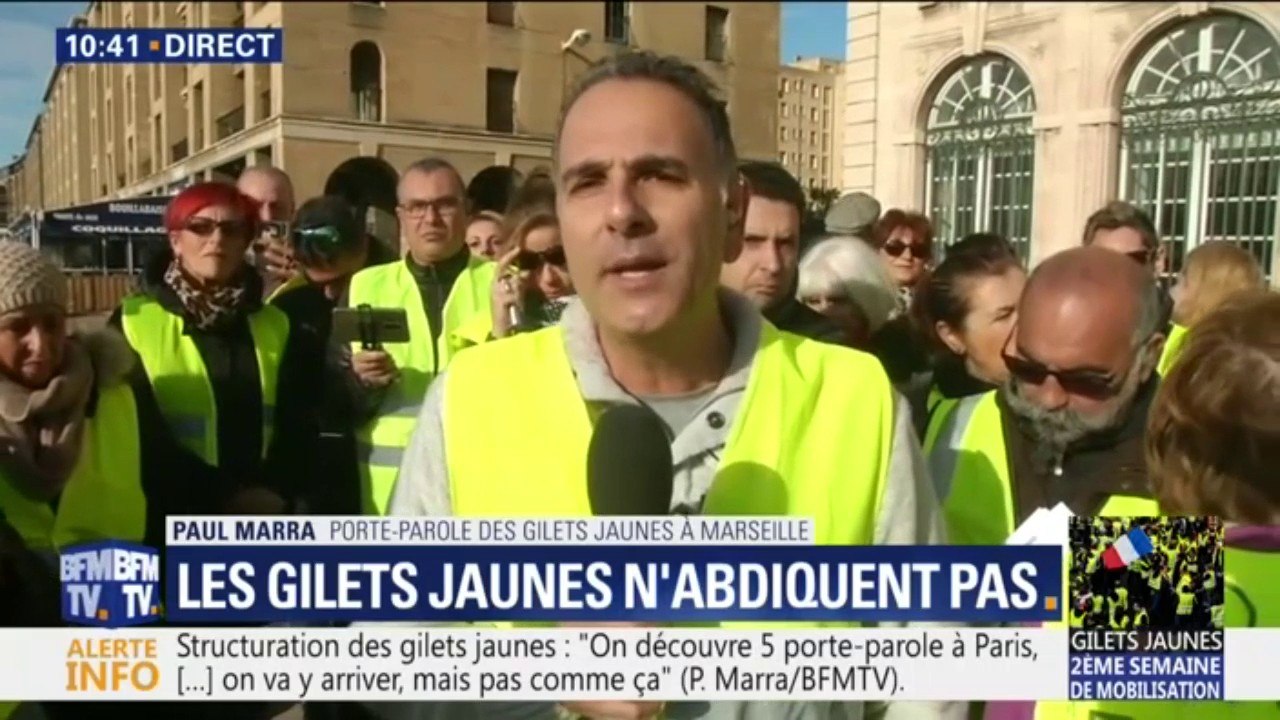 A Marseille, les gilets jaunes se mobilisent pour la grande collecte de la Banque alimentaire