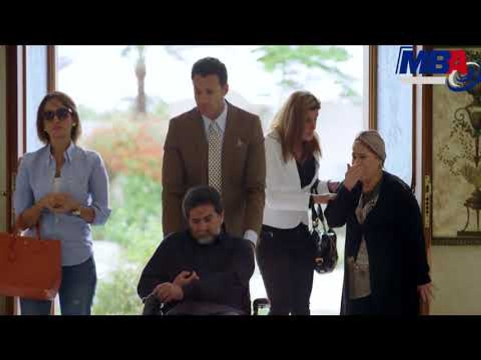 شوف رد فعل الخدامه لما شافت الكومي مشلول في مشهد موؤثر