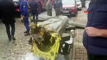 Sancaktepe’de helikopter düştü