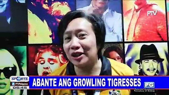 Abante ang Growling Tigresses