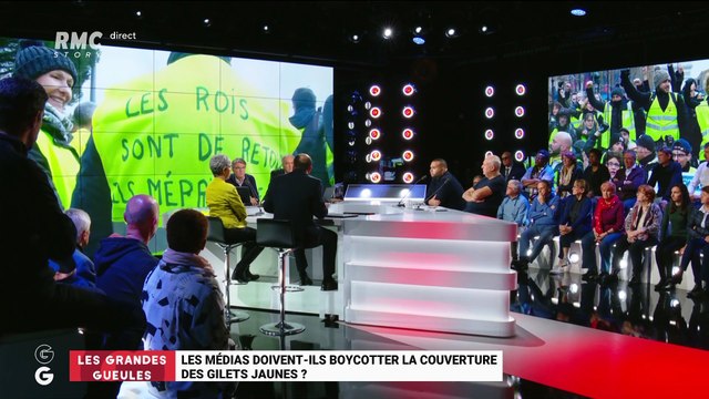 Les GG veulent savoir : Les médias doivent-ils boycotter la couverture des gilets jaunes ? – 26/11
