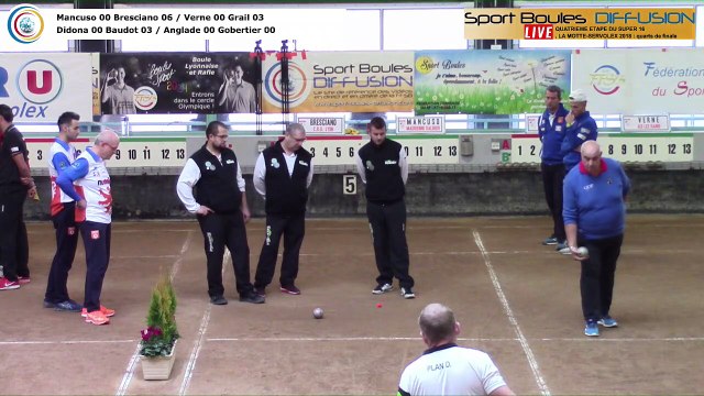 Quarts de finale, quatrième étape du Super 16 masulin, saison 2018-2019, La Motte-Servolex 2018