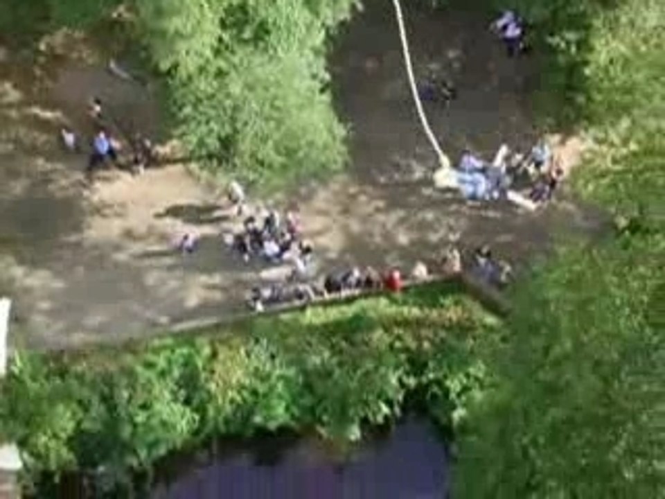 Mon saut à l'élastique - Viaduc de la souleuvre