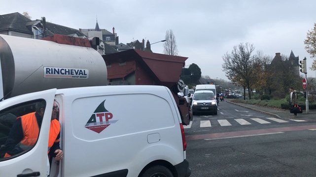 Artisans des travaux publics en colère