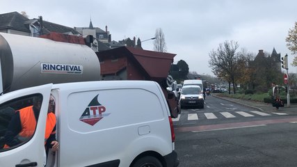 Artisans des travaux publics en colère