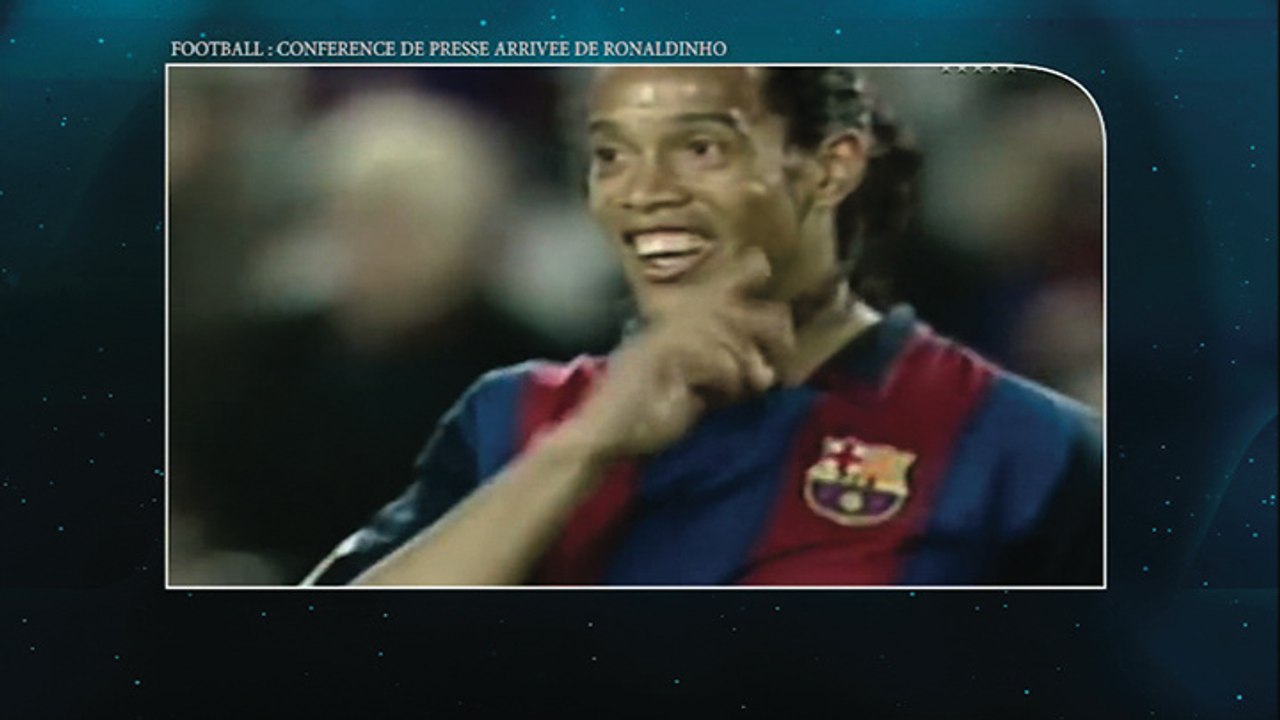 Conférence de presse:  L’arrivée du footballeur Brésilien ronaldhino sur les bords de la lagune d'Abidjan