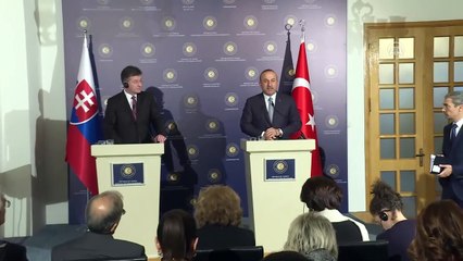 Çavuşoğlu: 'Türkiye ve Slovakya arasında ticaretimizi, ekonomik ilişkilerimizi arttıracağız' - İSTANBUL