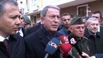 Milli Savunma Bakanı Hulusi Akar'dan Düşen Helikopter İle İlgili Açıklama