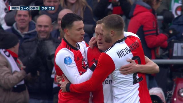 Pays-Bas - Le superbe enchaînement de Toornstra qui délivre le Feyenoord