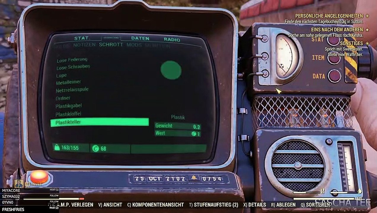 Wie man hier draußen überlebt. Fallout 76 #2.4