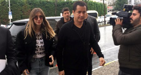 Acun Ilıcalı ve Şeyma Subaşı Boşanmak İçin Adliyeye Geldi