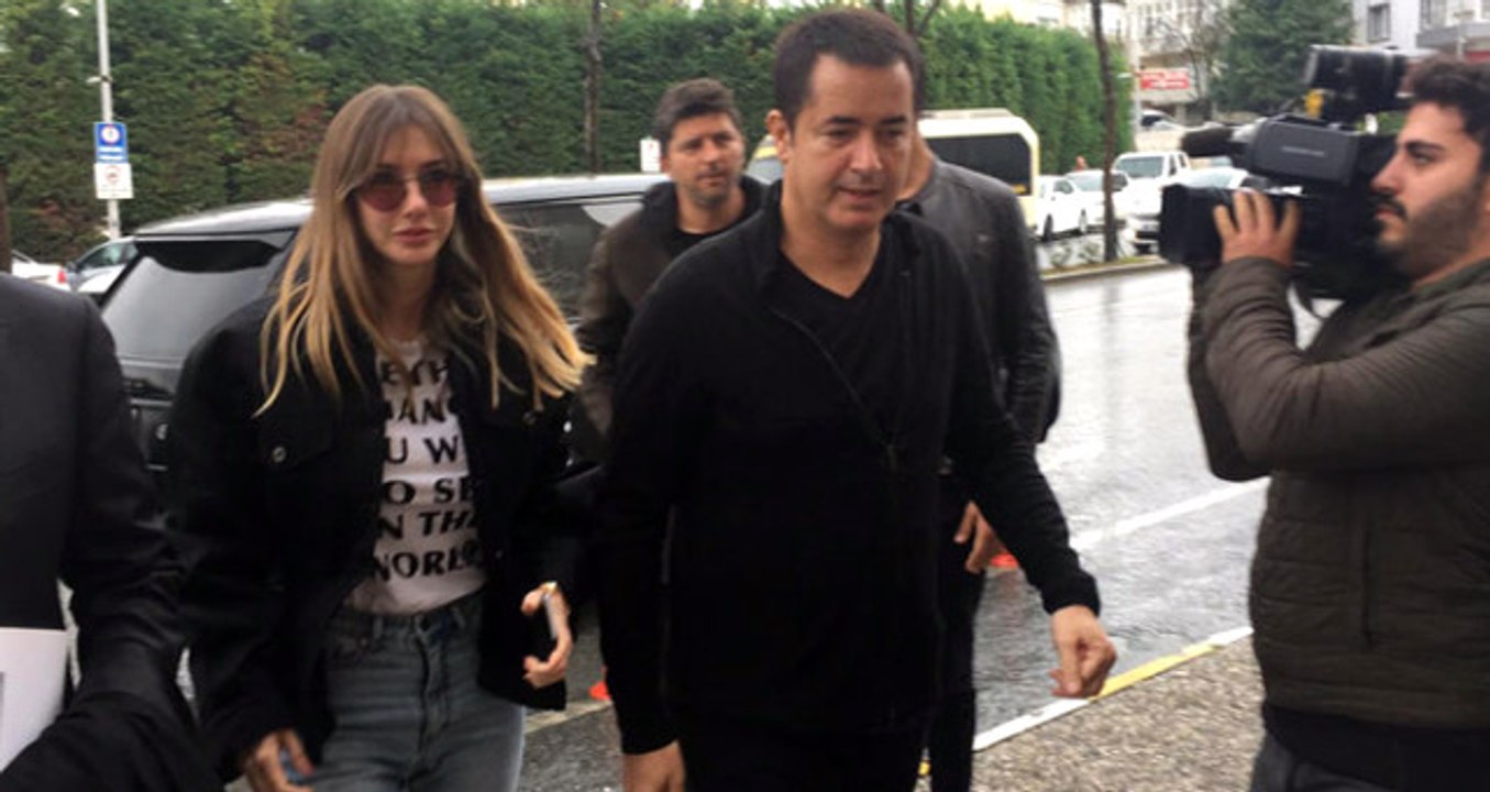 Acun Ilıcalı ve Şeyma Subaşı Boşanmak İçin Adliyeye Geldi