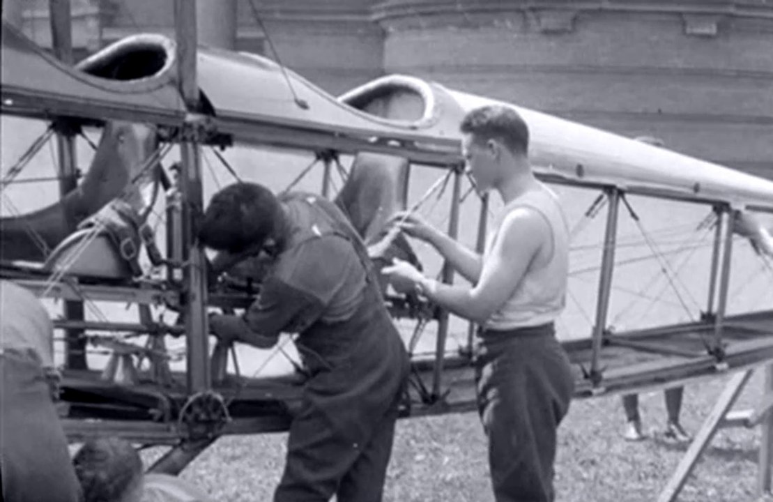 Training Pilots for the Imperial British Royal Flying Corps (1917)