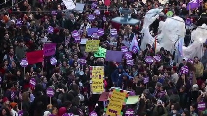 [이브닝] "세계 여성폭력 추방의 날" 전세계에선... / YTN