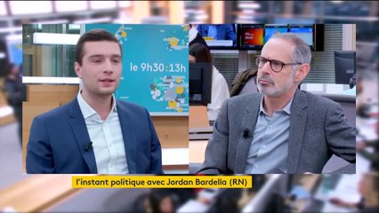 Jordan Bardella se dit disponible pour mener la liste du Rassemblement national aux européennes.