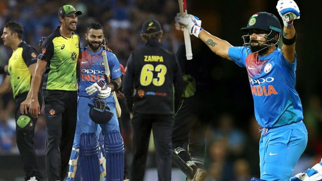India vs Australia 3rd T20 : Kohli And Krunal Shine As India Down Australia, Series Ends 1-1