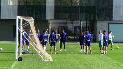 Entrenamiento del Real Betis (26/11/2018)