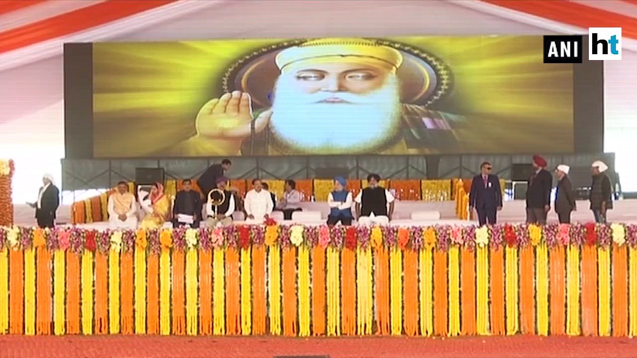 Venkiah Naidu lays foundation stone for construction of Kartarpur corridor