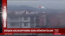 Askeri Helikopterin Düşme Anı Kamerada!