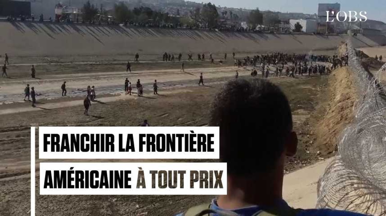 500 migrants tentent de franchir la frontière américaine à Tijuana