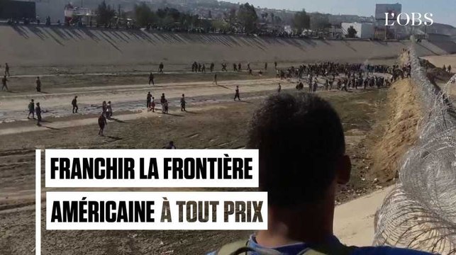 500 migrants tentent de franchir la frontière américaine à Tijuana