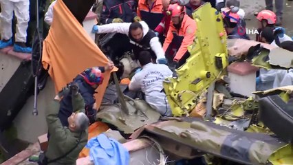 İstanbul'da Askeri Helikopter Düştü: 4 Şehit, 1 Yaralı