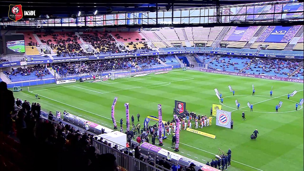Inside J14. Montpellier / Stade Rennais F.C.