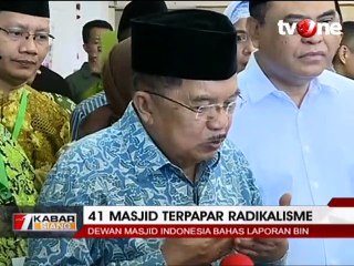 41 Masjid Terpapar Radikalisme? JK Akan Panggil Pengurus
