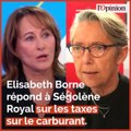 Elisabeth Borne répond à Ségolène Royal sur le carburant: «C’est important d’être cohérent aussi en politique»