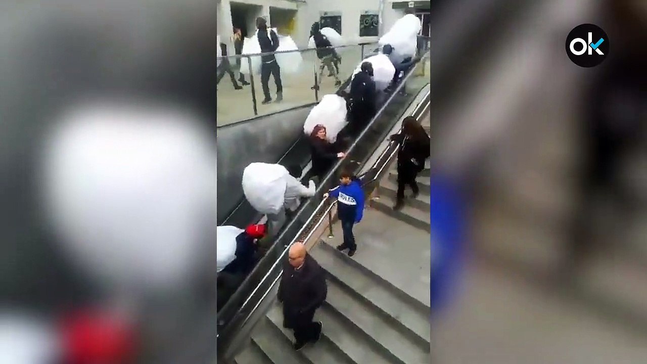 Manteros en Barcelona