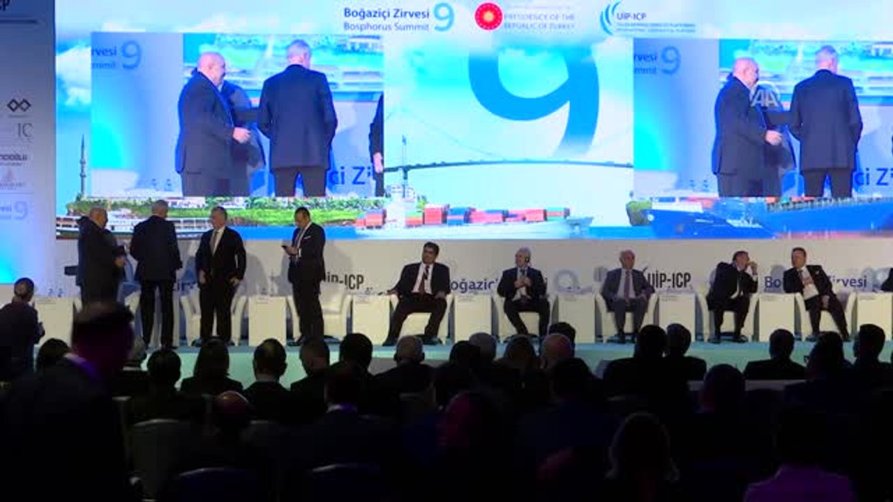 9. Boğaziçi Zirvesi - KKTC Cumhurbaşkanı Akıncı ve Makedonya Cumhurbaşkanı Ivanov