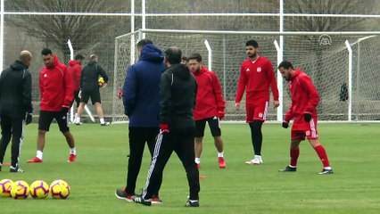 Sivasspor'da Medipol Başakşehir mesaisi başladı - SİVAS