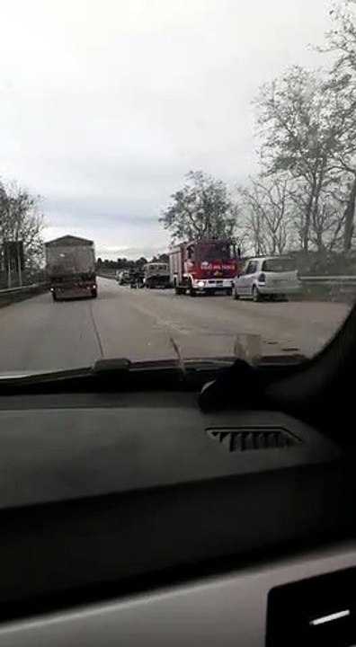 Andria incidente sulla ex SP231 - 98 altezza Castel del Monte direzione Bari