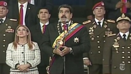 Intento de asesinato con drones en Venezuela