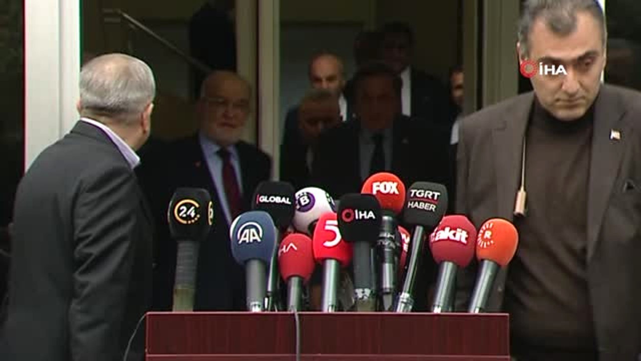 Kılıçdaroğlu ve Karamollaoğlu'ndan Görüşme Sonrası Ortak Açıklama