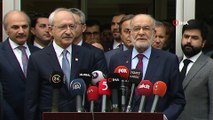 Kılıçdaroğlu ve Karamollaoğlu'ndan görüşme sonrası ortak açıklama