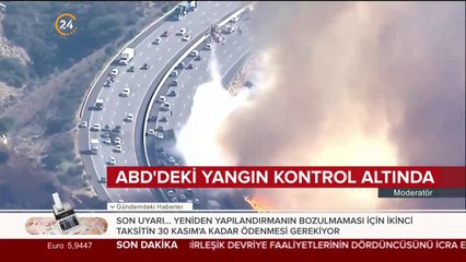 ABD'deki yangın kontrol altına alındı