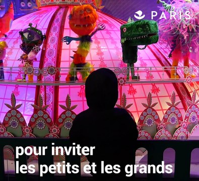 Les vitrines de Grands Magasins à l'heure de Noël !