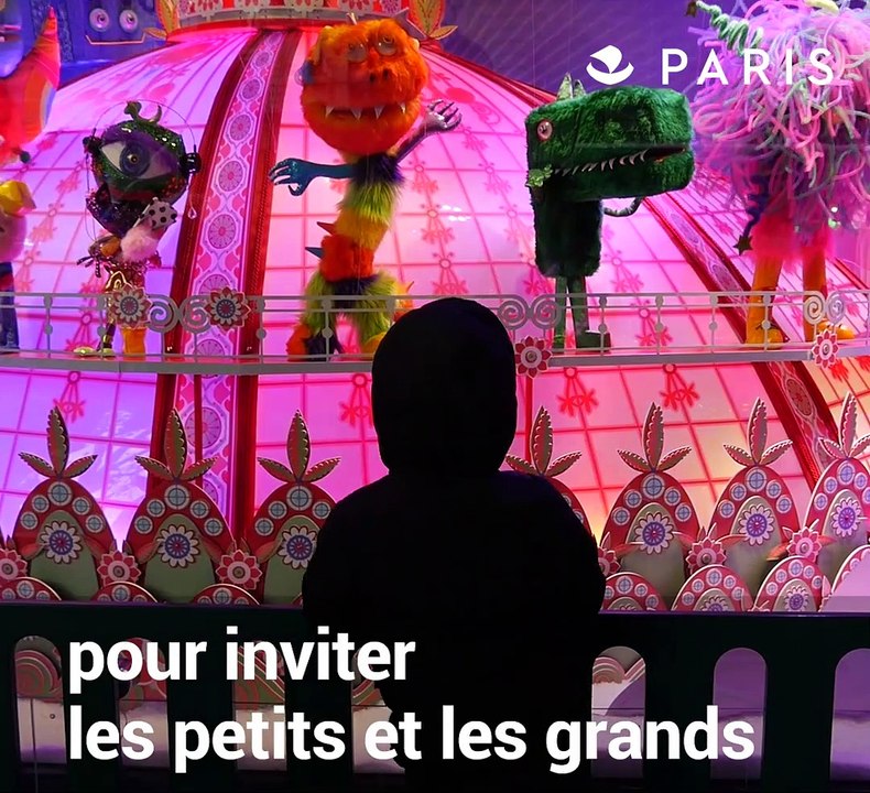 Les vitrines de Grands Magasins à l'heure de Noël !