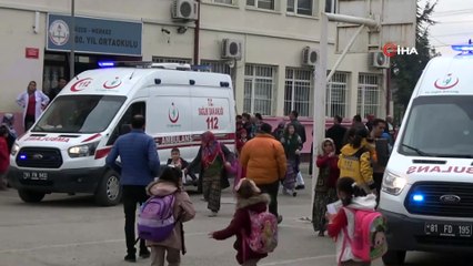 Öğretmenler günü pastasından yiyen 7 öğrenci hastanelik oldu