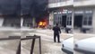 Kaportacı Dükkanında Yangın Çıktı, Otomobil Kullanılamaz Hale Geldi