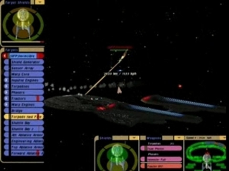 Star Trek bridge Commander Duel
