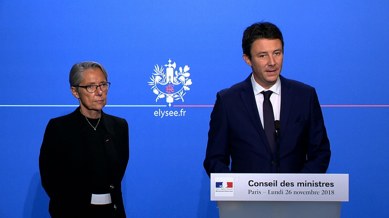 Compte-rendu du Conseil des ministres du 26 novembre 2018