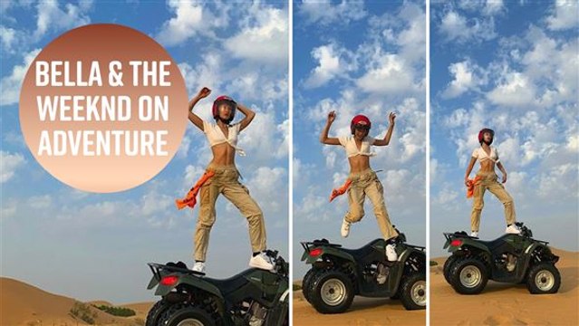 Bella Hadid & The Weeknd are taking #wanderlust to the next level