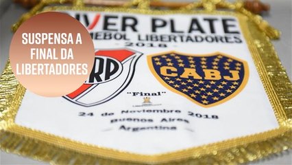 A final da Copa Libertadores foi adiada
