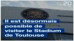 Le Stadium de Toulouse peut désormais se visiter
