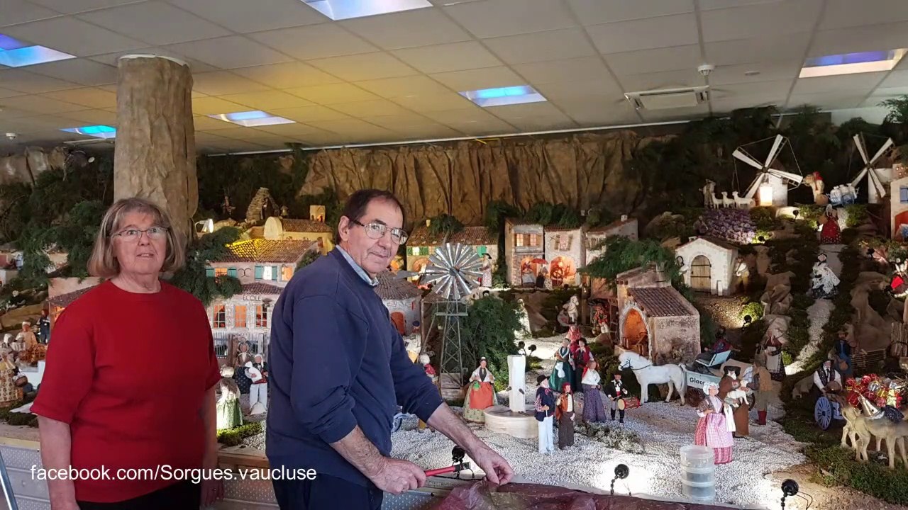 La crèche Provencale animée d'Alain Marie - Version 2018
