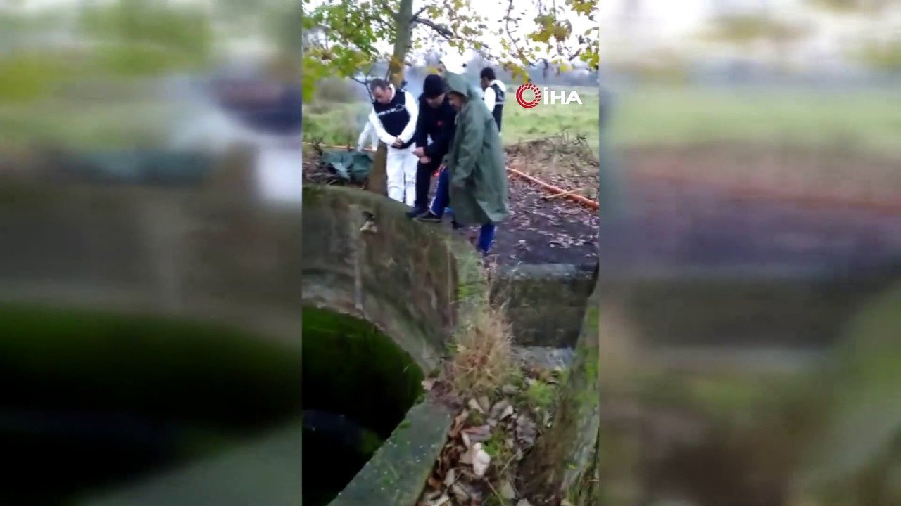 Kaşıkçı'nın izinin arandığı malikhanedeki kuyuyu İhlas Haber Ajansı görüntüledi