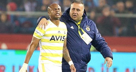 Trabzonspor ile Oynanan Maçta Sakatlanan Andre Ayew'de Kırık Tespit Edildi