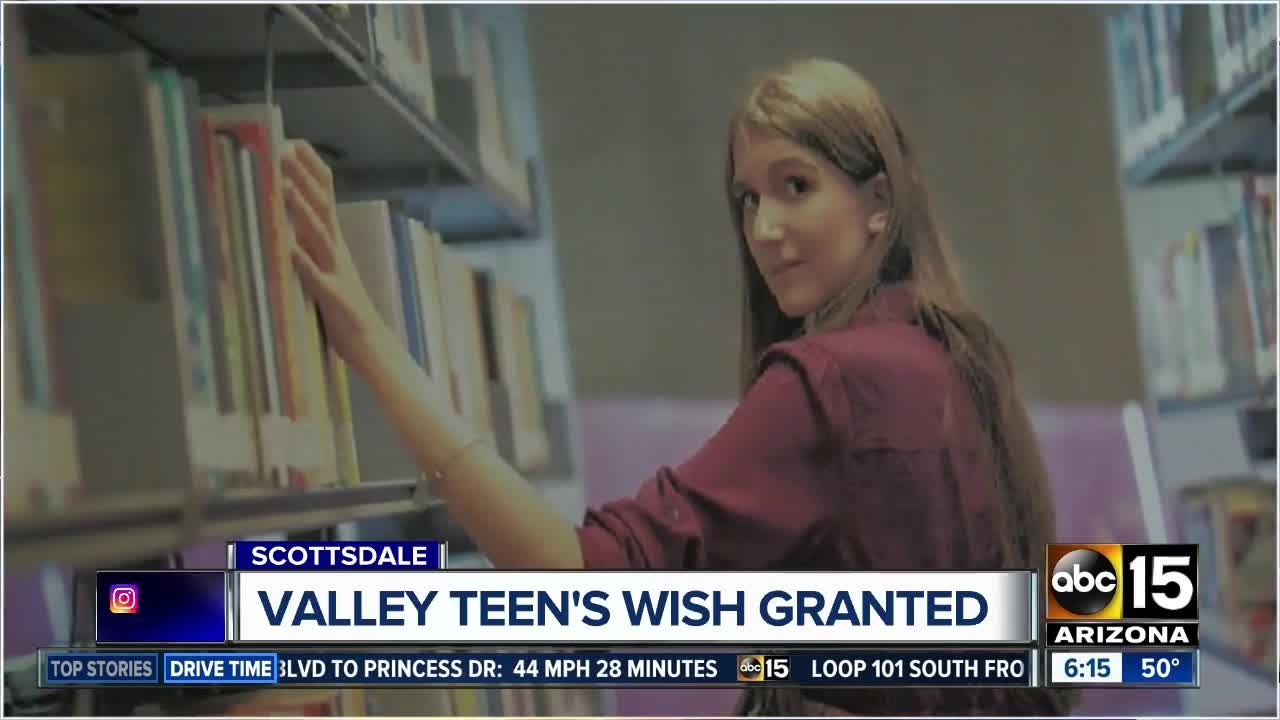 Scottsdale teen becomes published author throug...
